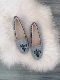 Men's Felt Full Slippers