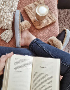 Mokka Sheepskin Mules