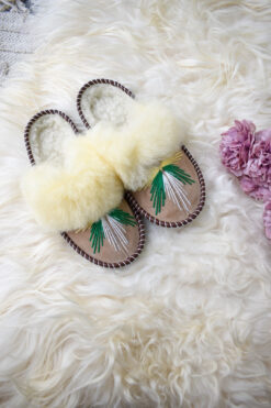Alternative view of Sheepskin Handmade Mule Slippers - Lucky Dip