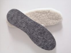 100% Wool Insoles with Felt Sheep Wool