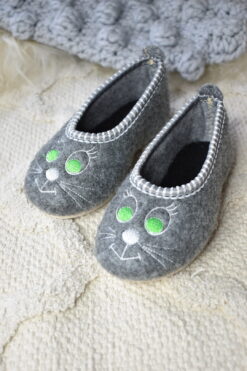 Children's Cat Ballerina Slippers