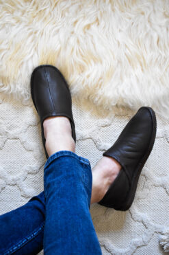 Men's Sheepskin Boots Slippers