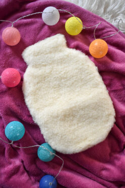 Wool Hot Water Bottle Cover
