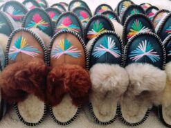 Handmade Sheepskin Mule Slippers/ OUTLET