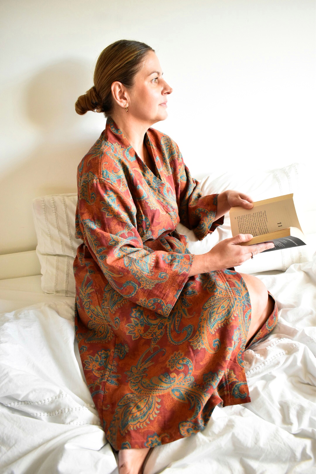 Boho Cotton Robe - Image 3