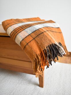 Pure Wool Blanket - Amber